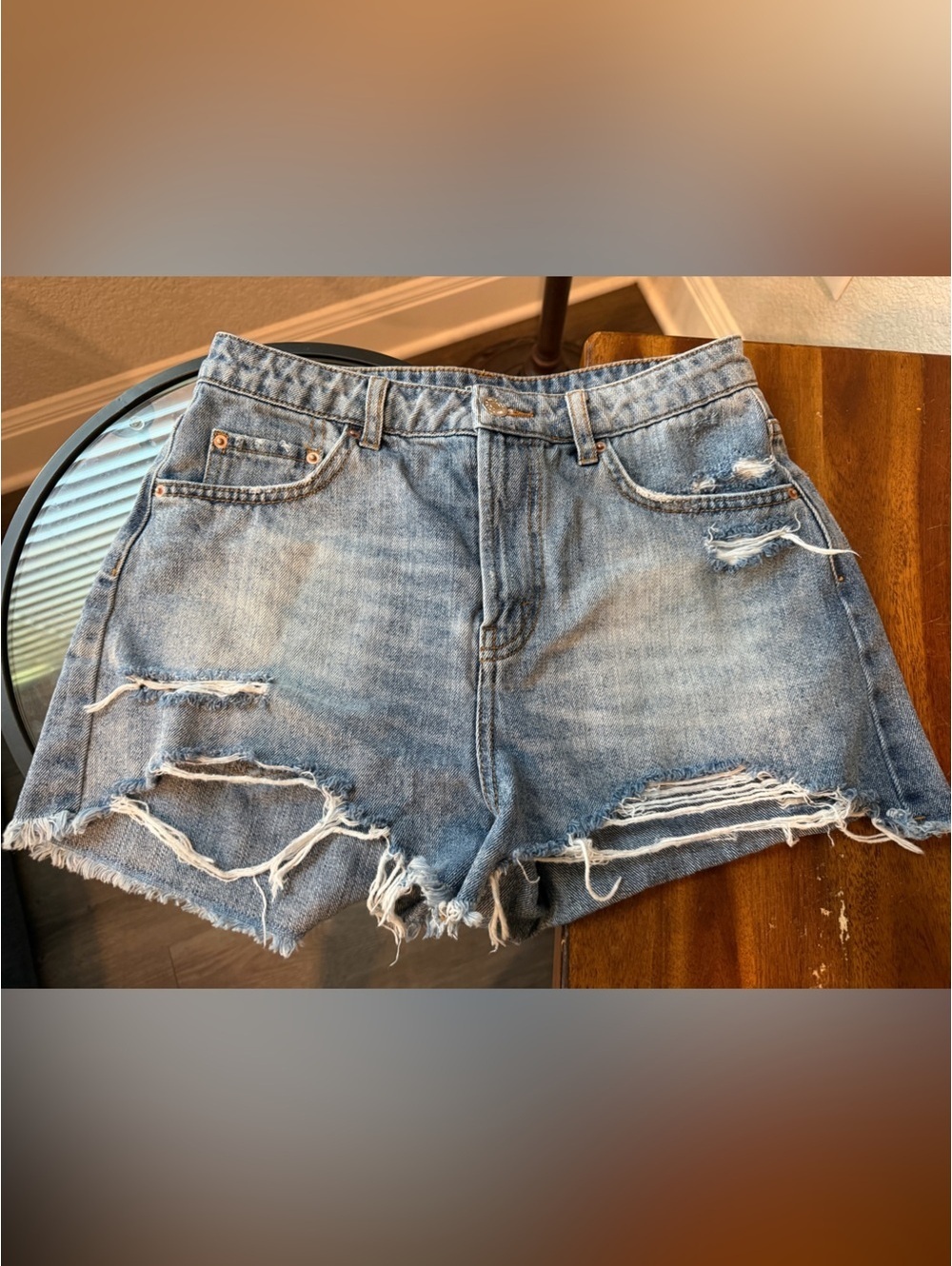 Wild Fable Distressed Denim Shorts